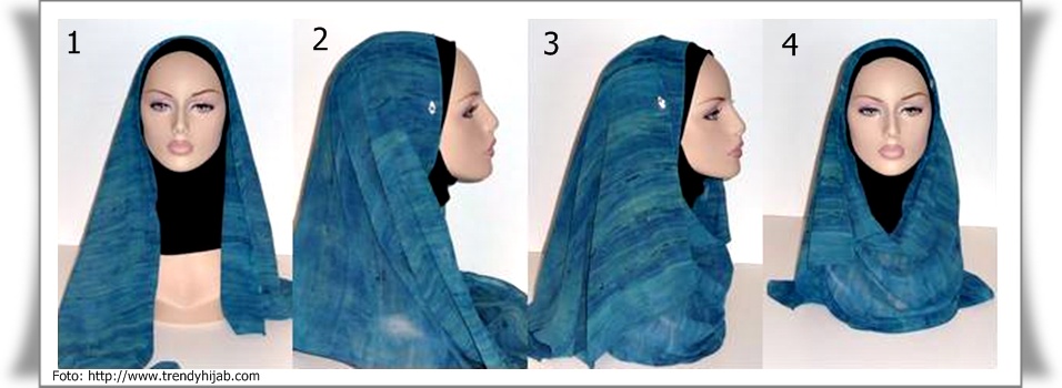 Teknik Memakai Jilbab